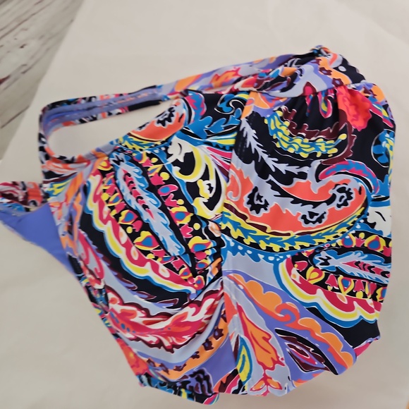 NWT Women's Paisley Parade V-Wire One Piece Swim Suit Size 12 - Picture 16 of 16